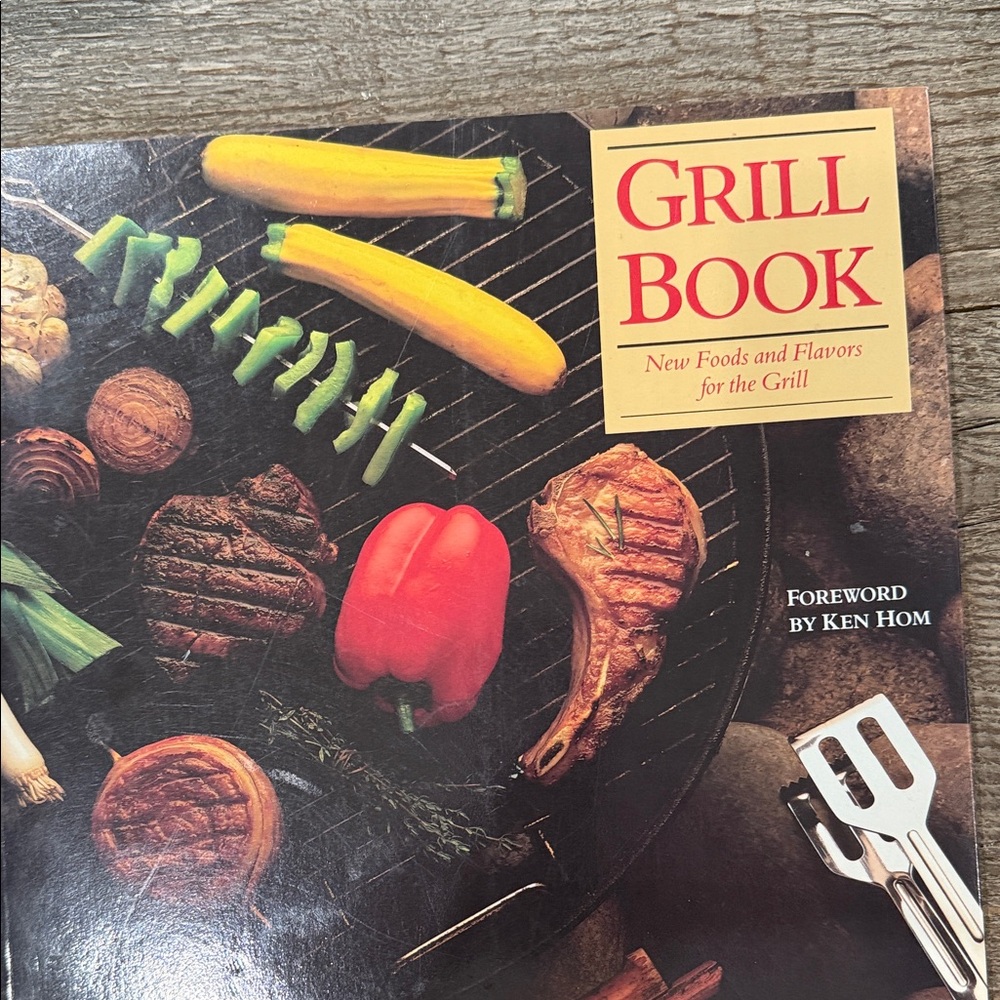 Grill Book with recipes and info on grilling.